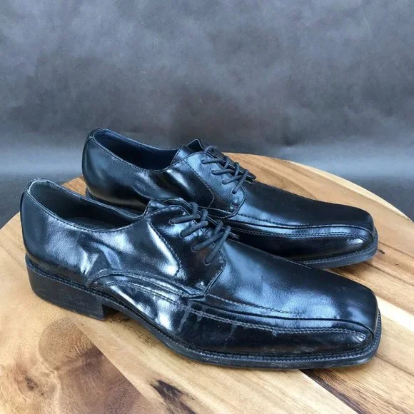 jf j.ferrar | Shoes | J Ferrar Black Faux Leather Derby  display picture 1